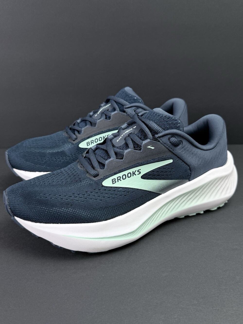 Brooks Anthem 8 Women’s 7.5 Running Shoes Spellbound Yucca White 1204611